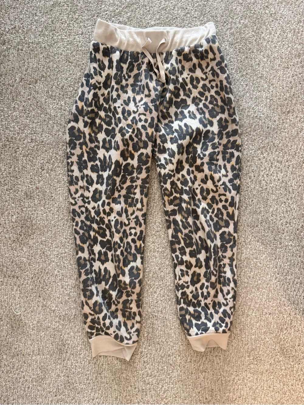 BP Leopard Print Jogger Sweatpants XXS